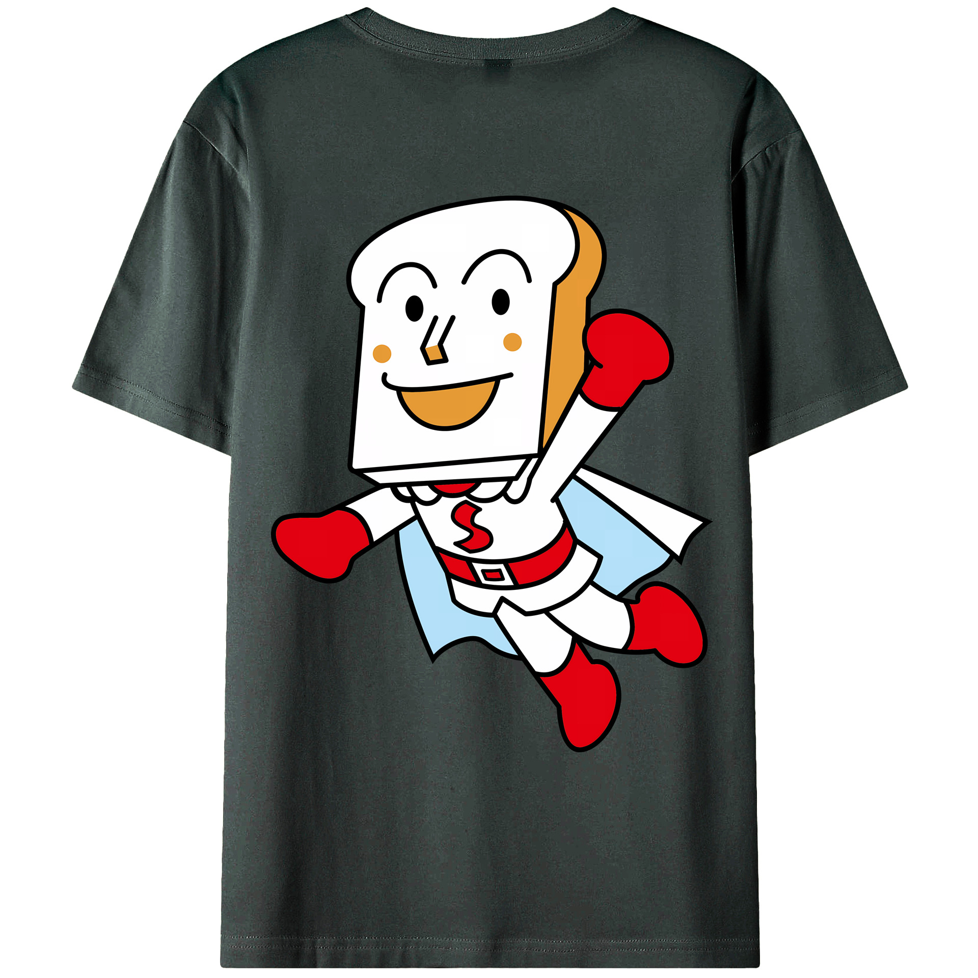（画像用） アンパンマン Anpanman 綿100％ メンズ半袖Tシャツ（バックプリント） 通気性